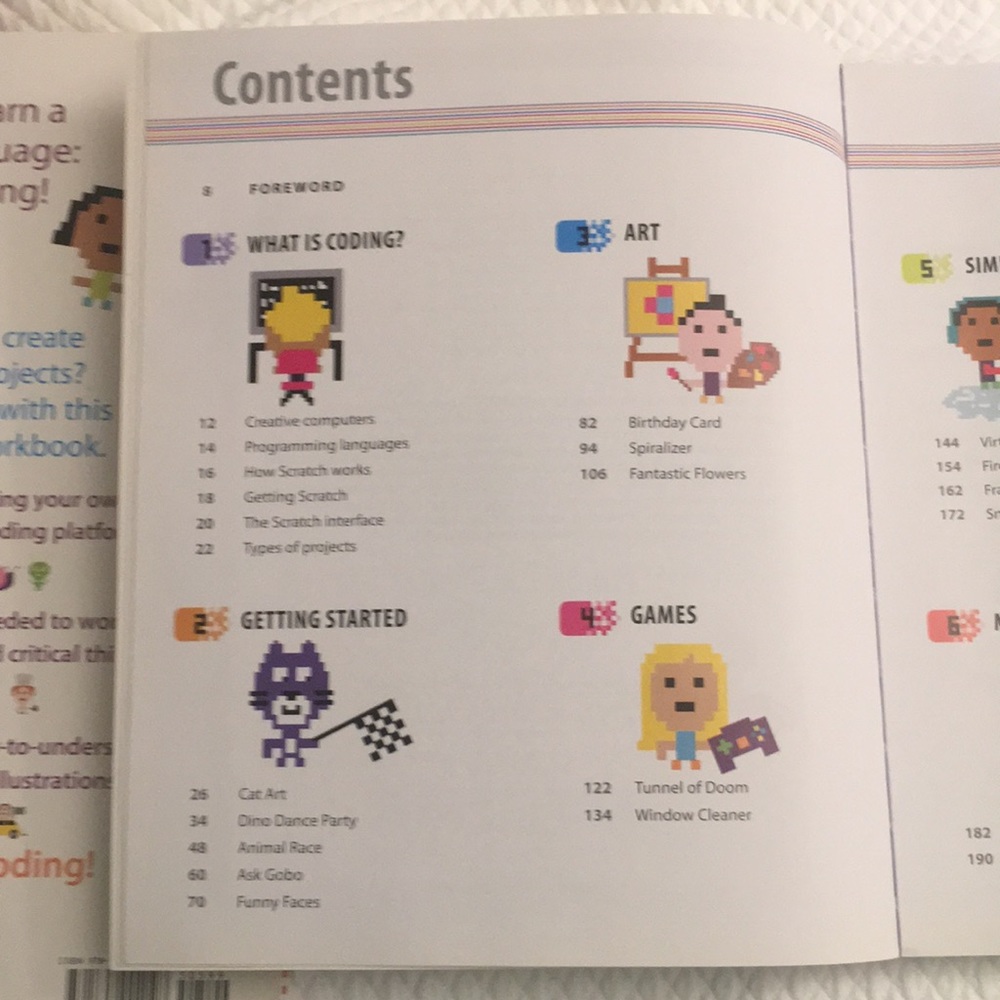 Coding Projects in Scratch and Workbook - Picture 4 of 14